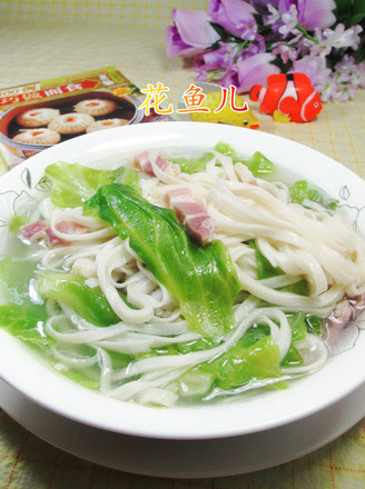 咸肉包心菜汤面(图1)